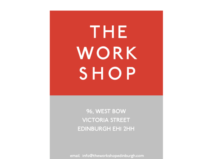 www.theworkshopedinburgh.com