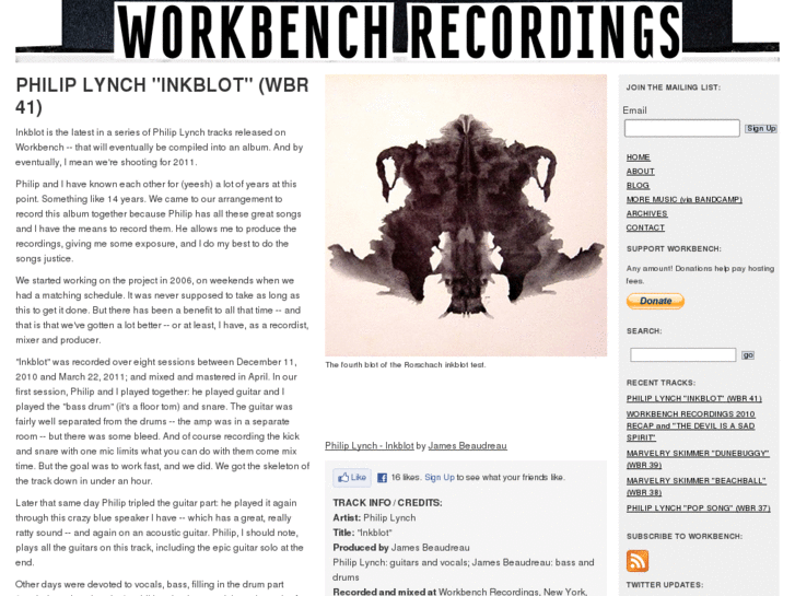 www.workbenchrecordings.com