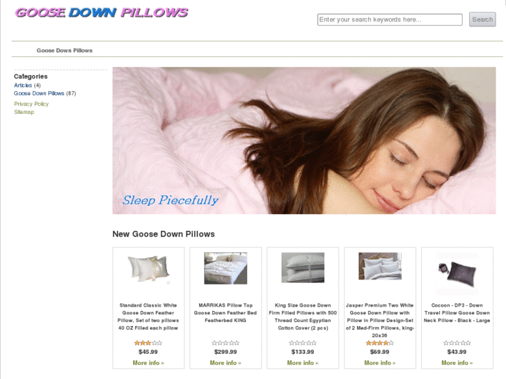 www.goose-down-pillow.net