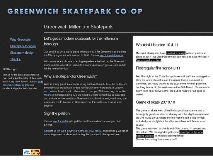 www.greenwichskatepark.org