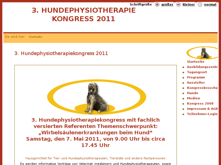 www.hundephysiokongress.de