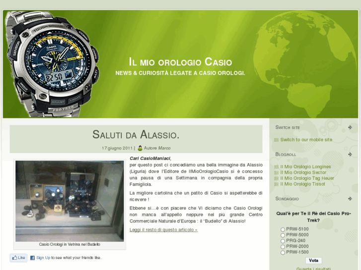 www.ilmioorologiocasio.it