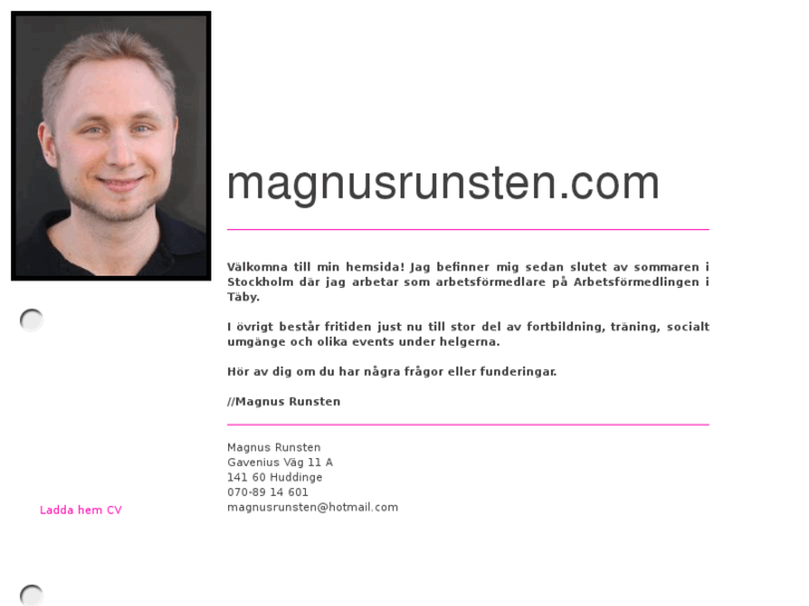 www.magnusrunsten.com