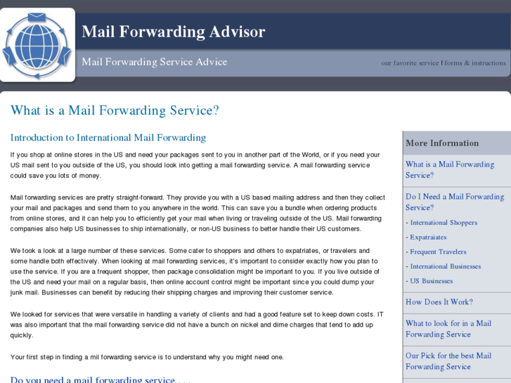 www.mail-forwarding-advisor.com