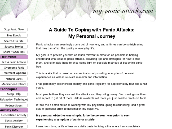 www.my-panic-attacks.com