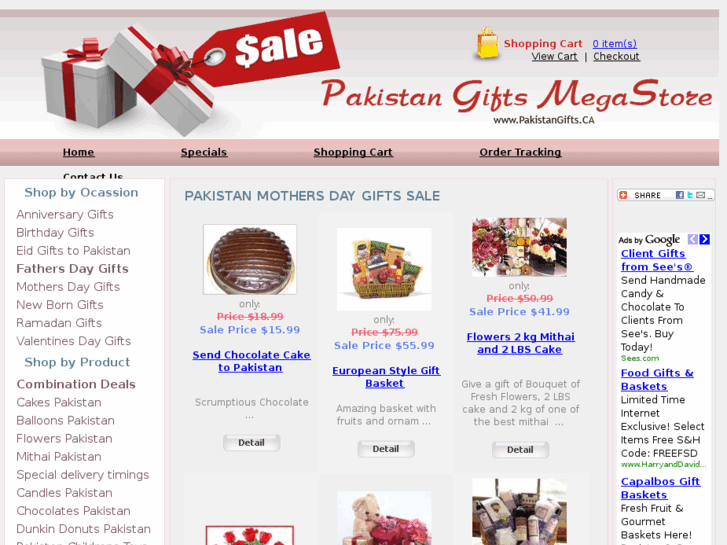 www.pakistangifts.ca