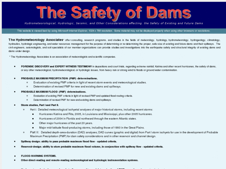 www.safetyofdams.com