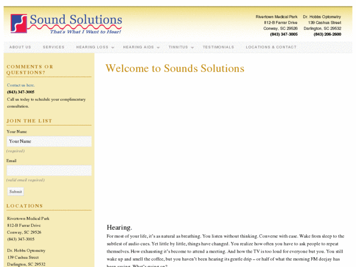 www.soundsolutionshearingcare.com