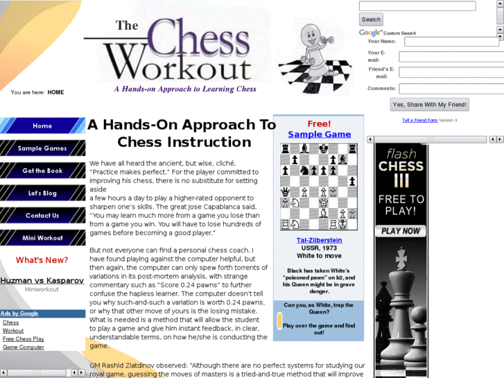 www.thechessworkout.com