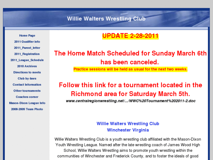 www.williewalterswrestlingclub.com