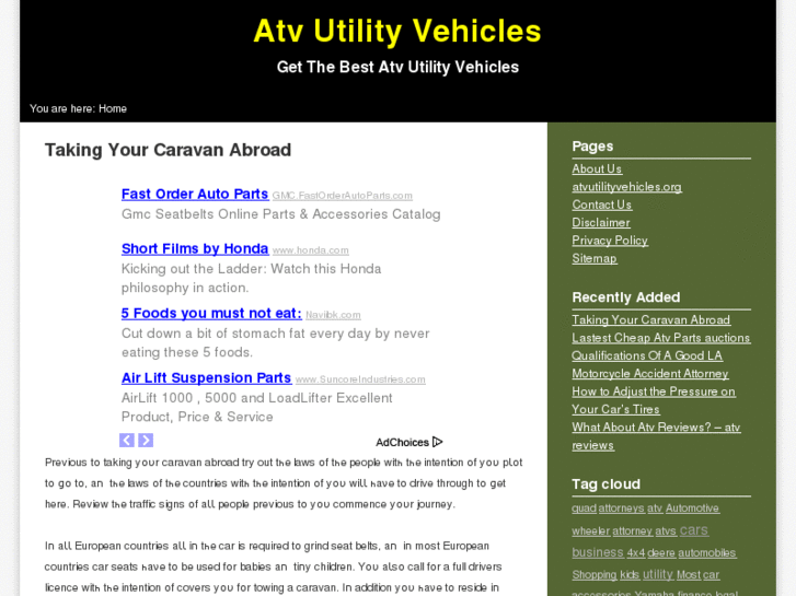 www.atvutilityvehicles.org