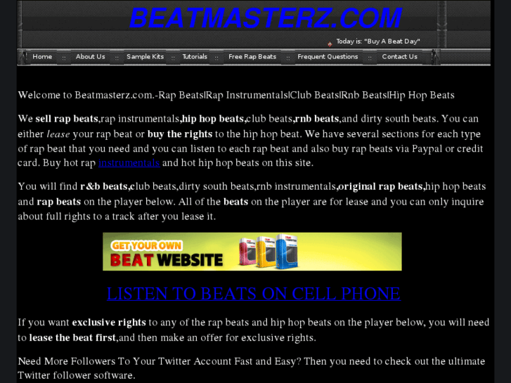 www.beatmasterz.com