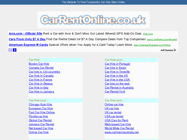 www.carrentonline.co.uk