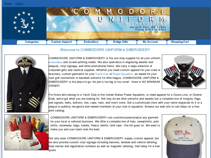 www.commodoreuniform.com