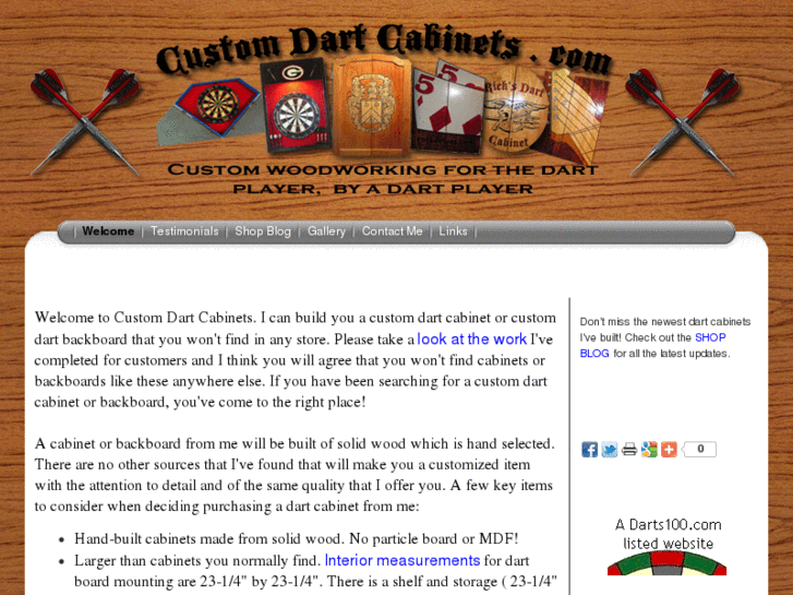 www.customdartbackboards.com