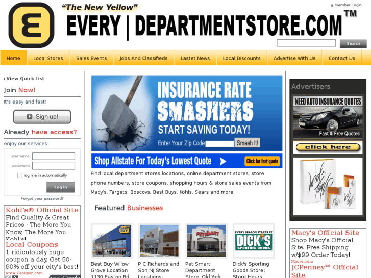 www.everydepartmentstore.com