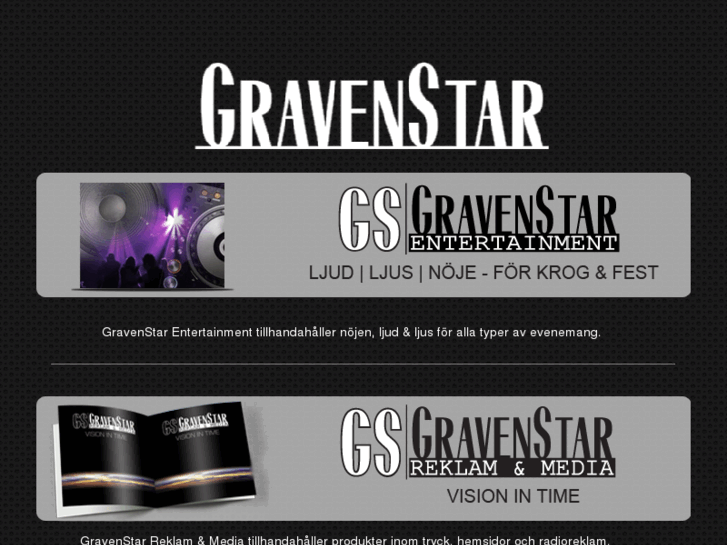 www.gravenstar.se