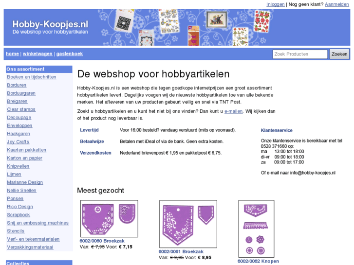 www.hobby-koopjes.nl