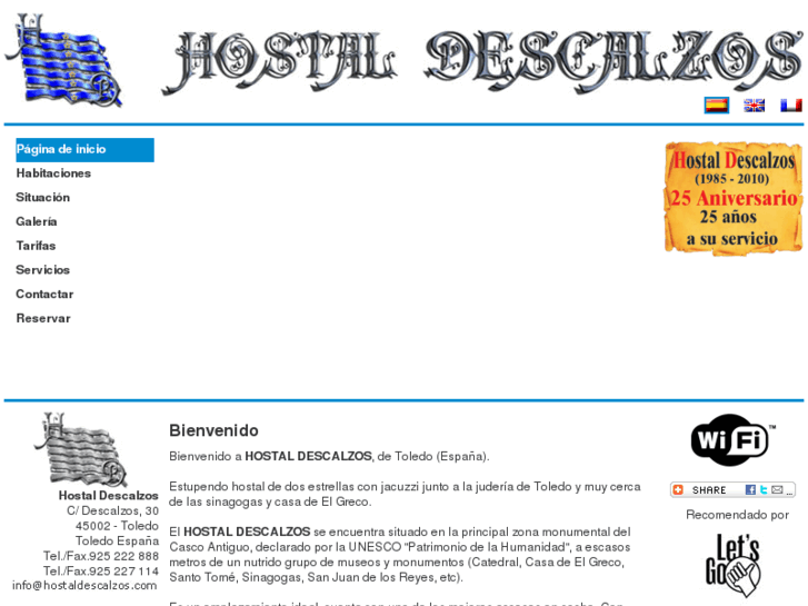 www.hostaldescalzos.com