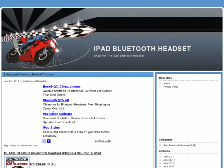 www.ipadbluetoothheadset.net
