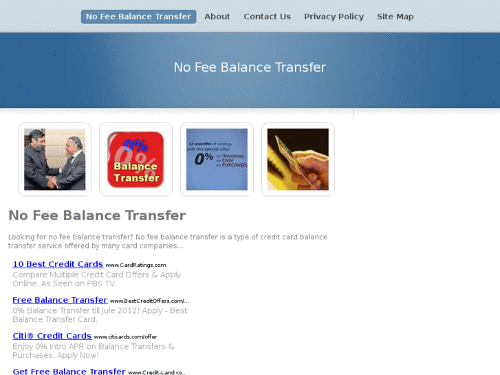 www.nofeebalancetransfer.net