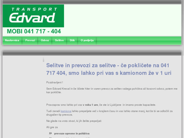 www.selitve-prevozi.com