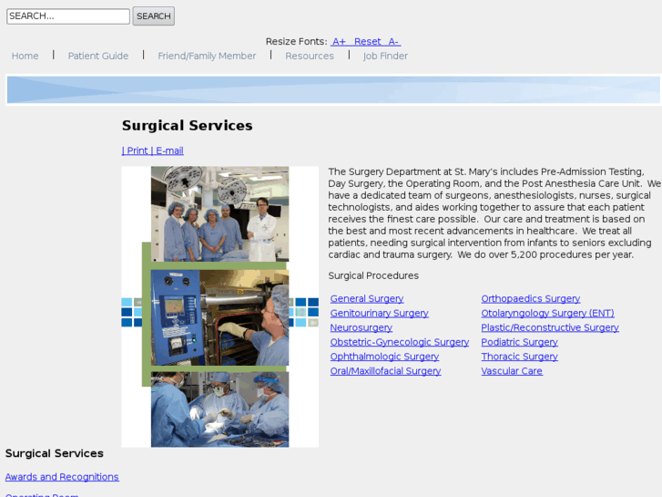 www.surgeryatstmarys.com