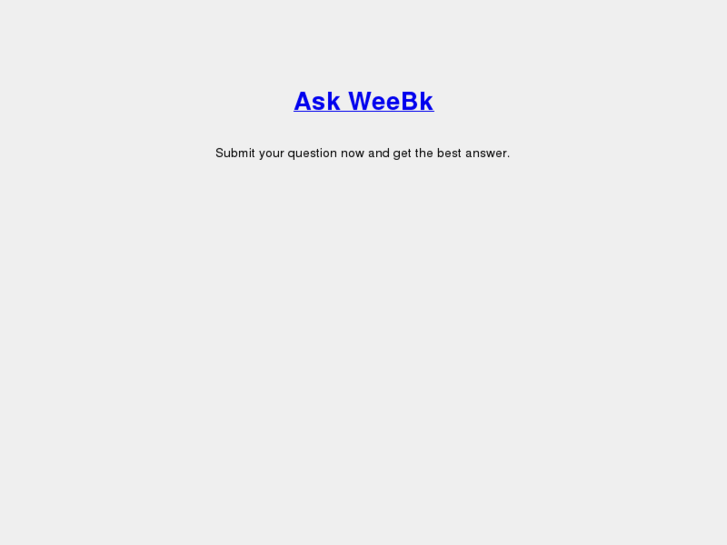 www.weebk.com