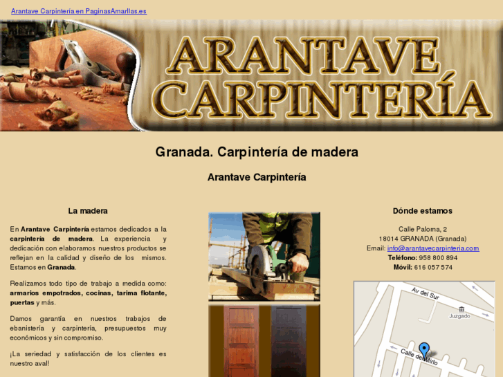 www.arantavecarpinteria.com