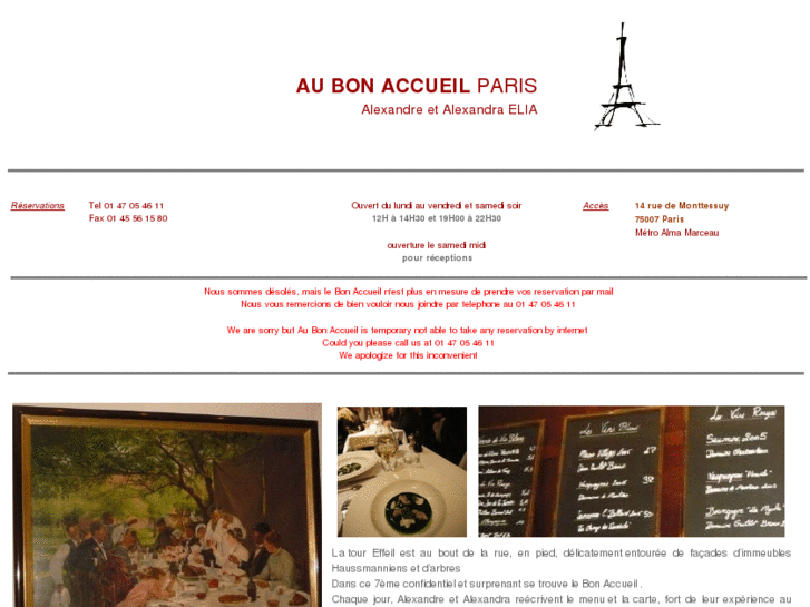 www.aubonaccueilparis.com