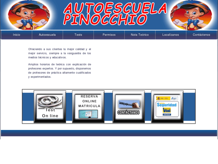 www.autoescuelapinocchio.com