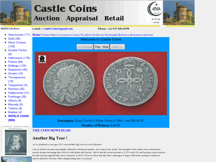 www.castlecoins.com