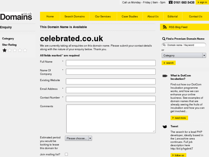 www.celebrated.co.uk