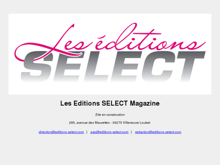 www.editions-select.com