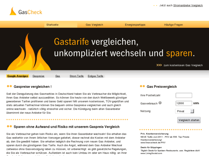 www.gaspreis-vergleichen.info