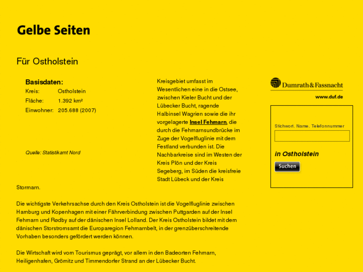 www.gelbeseiten-ostholstein.com