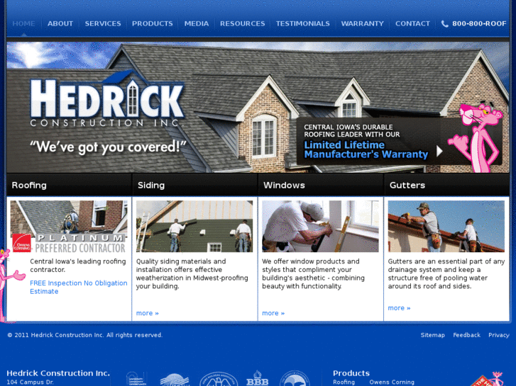 www.hedrickconstructioninc.com