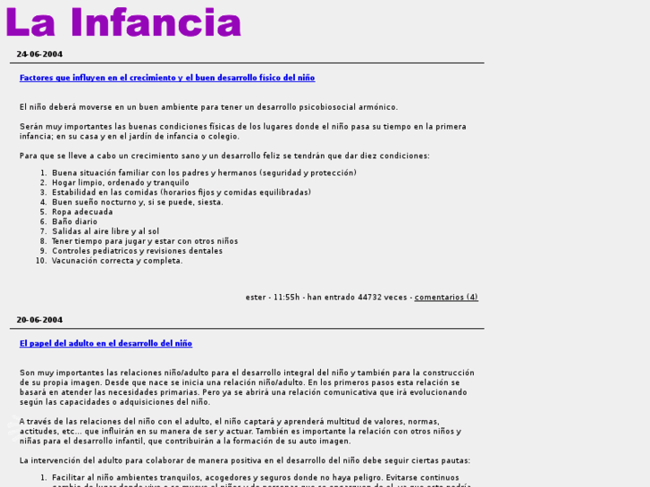 www.lainfancia.com