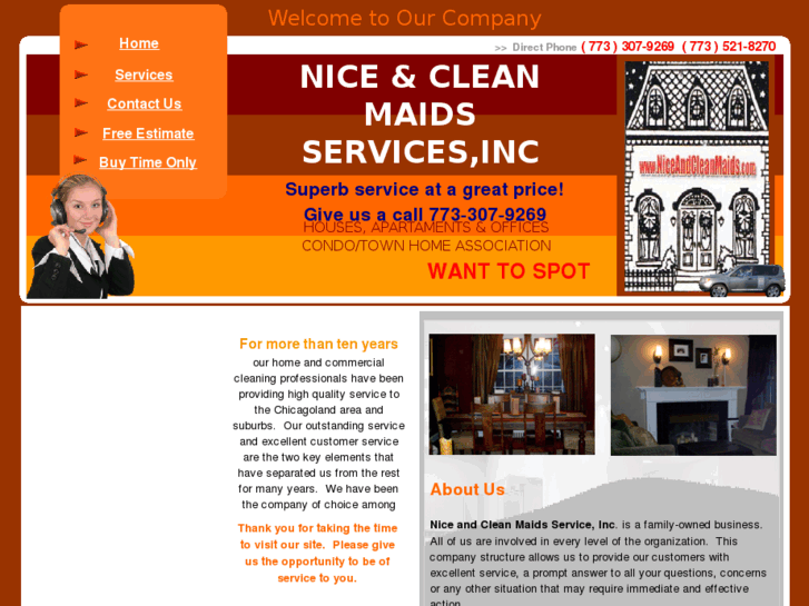 www.niceandcleanmaids.com