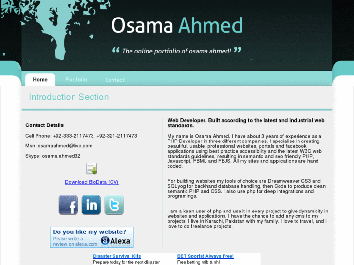 www.osamaahmed.com