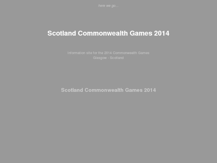 www.scotlandcommonwealthgames.com