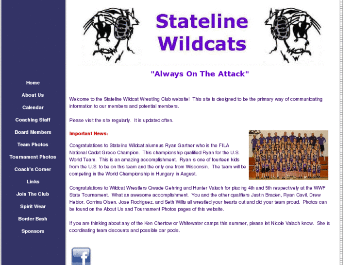 www.statelinewildcats.com