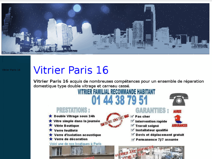 www.vitrierparis16.fr