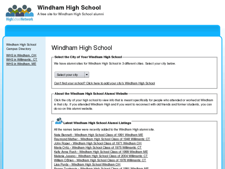 www.windhamhighschool.net