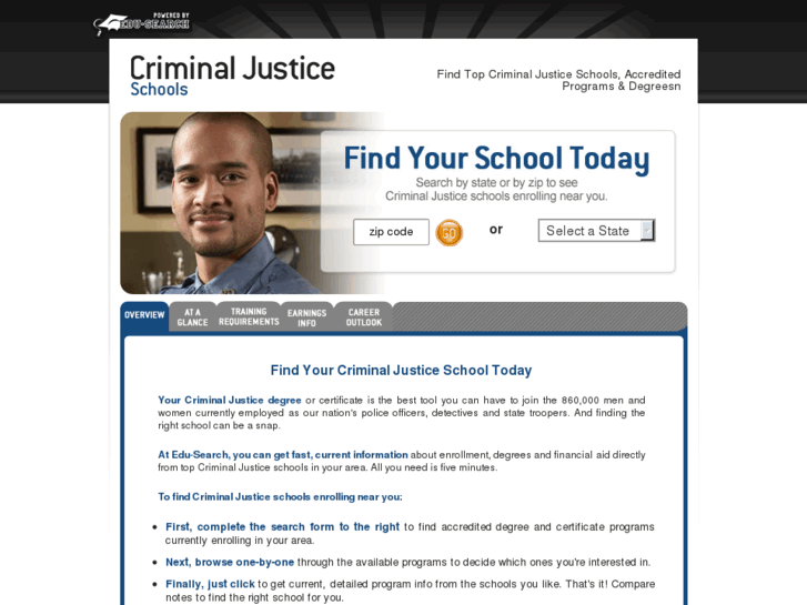 www.criminaljusticeschools.net