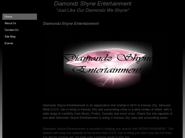 www.diamondzshyneentertainment.com