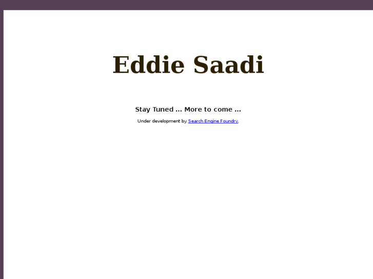 www.eddiesaadi.com