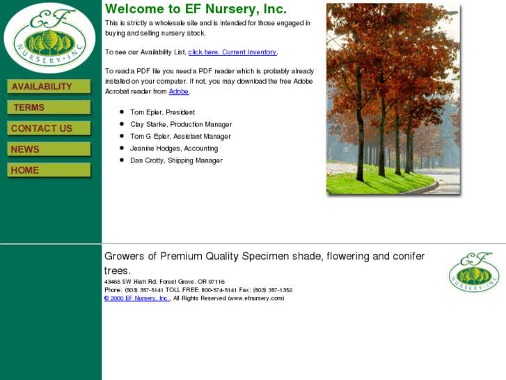 www.efnursery.com