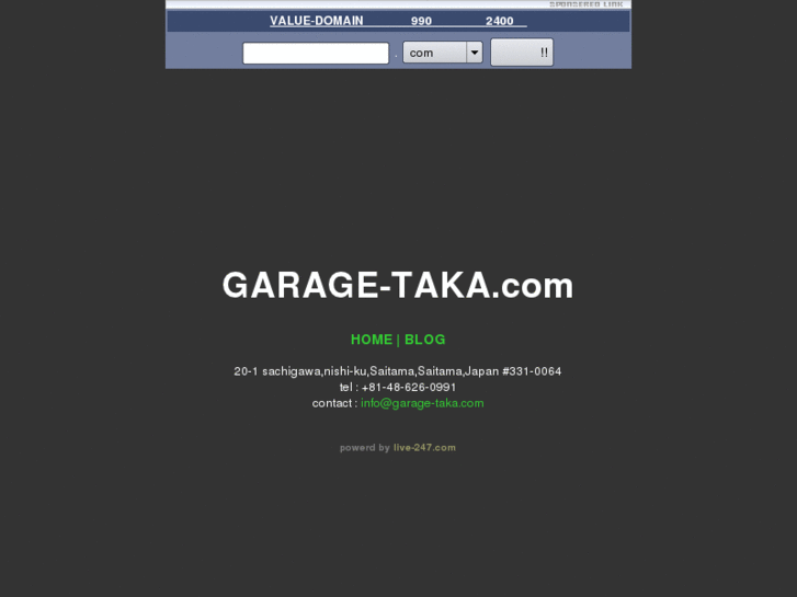 www.garage-taka.com