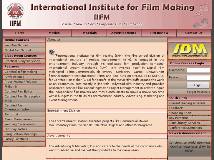 www.iifmchennai.com